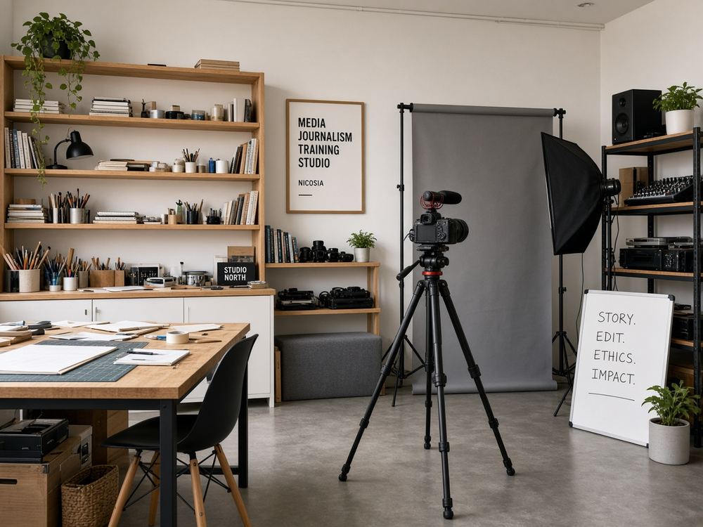About the Media journalism training studio studio at Enneastrav Newsroom